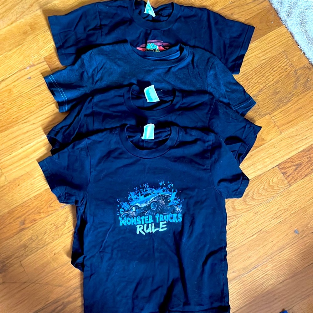 Lot Of 4 Size XSmall Boys T Shirts